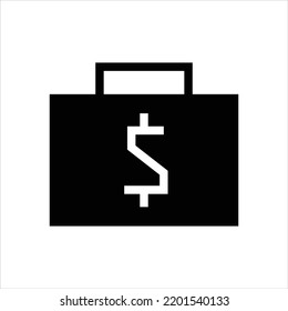Business portfolio vector icon symbol design