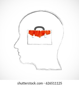 business portfolio vector. Profitable business
