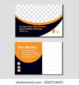 business post card, Corporate Post Card