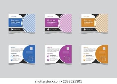 Plantilla de diseño de tarjeta postal de trabajo