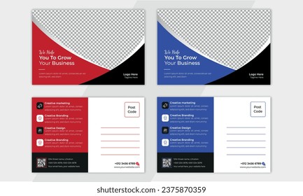 Visitenkarte, Visitenkarte für Unternehmen, Postkartenpaket für Unternehmen, Postkartendesign für Unternehmen