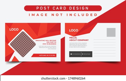 Business Postcard design template.Postcards can be a highly effective means of sharing information, raising brand awareness, and gaining new leads.