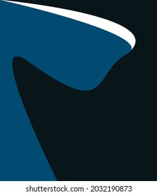Diseño de plantillas de afiches empresariales de color azul
