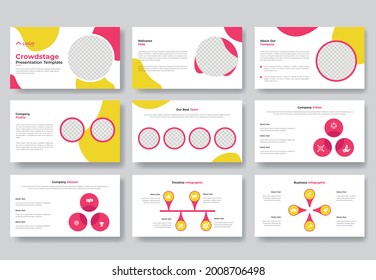 Business PowerPoint presentation template slide. modern keynote presentation, brochure design, website slider, landing page, annual report, company profile.