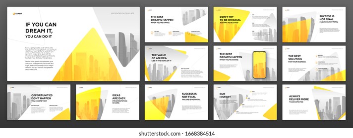 background powerpoint yellow