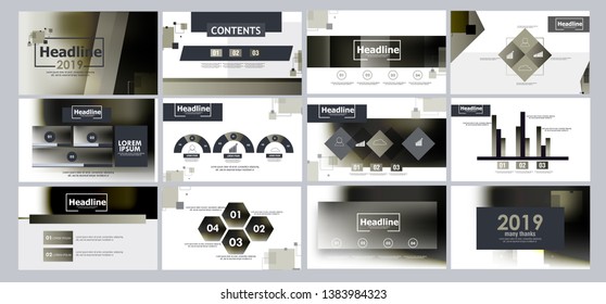 Business ppt templates, infographics on a white background. Use in presentation templates, flyer