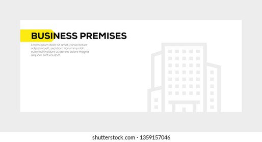 BUSINESS PREMISES BANNER CONCEPT