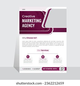 Business Presentation. A4 Format Business abstract vector template.
Modern Business conference live meeting and online business conference a4 cover flyer template. 