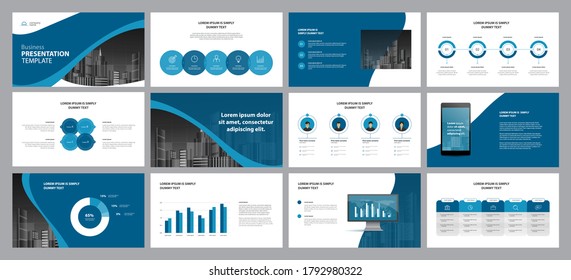 business presentation backgrounds design template and page layout design for brochure ,book , magazine, annual report and company profile , with infographic timeline elements design concept