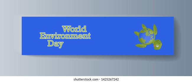 Business presentation brochure advertising the idea environmental protection. Vector illustration