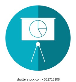 business presentation chart finance board shadow
