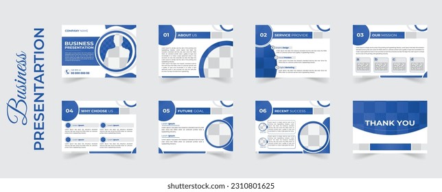 Business Presentation Design Layout Template