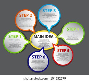 Business Presentation Diagram