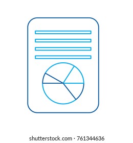 business presentation document graph circle chart diagram