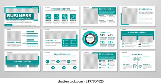 business presentation editable layout design with minimalist style use for annual report