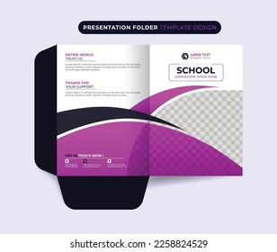 Geschäftspräsentationsordner für Dateien, Firmenseminardesign