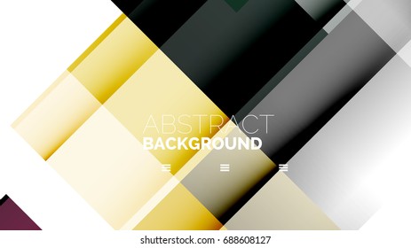 Business presentation geometric template. Digital technology layout, brochure or flyer concept or geometrical web banner background