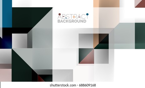 Geometrische Vorlage für Geschäftspräsentationen. Gestaltung der Digitaltechnik, Broschüre oder Flyer-Konzept oder geometrischer Hintergrund für Webbanner