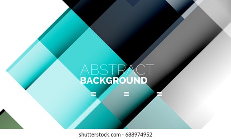 Business presentation geometric template. Digital technology layout, brochure or flyer concept or geometrical web banner background