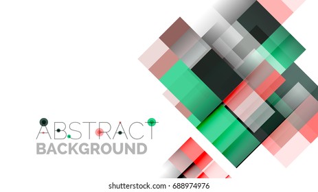 Geometrische Vorlage für Geschäftspräsentationen. Gestaltung der Digitaltechnik, Broschüre oder Flyer-Konzept oder geometrischer Hintergrund für Webbanner