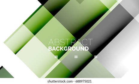 Plantilla geométrica de presentación empresarial. Diseño de tecnología digital, concepto de folleto o folleto o fondo geométrico de banner web