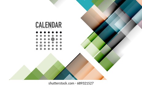Business presentation geometric template. Digital technology layout, brochure or flyer concept or geometrical web banner background