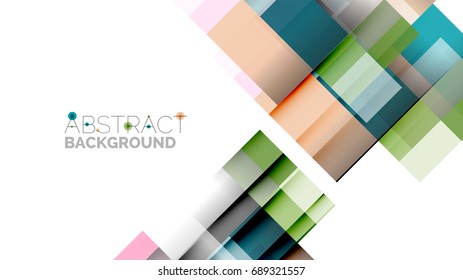 Plantilla geométrica de presentación empresarial. Diseño de tecnología digital, concepto de folleto o folleto o fondo geométrico de banner web
