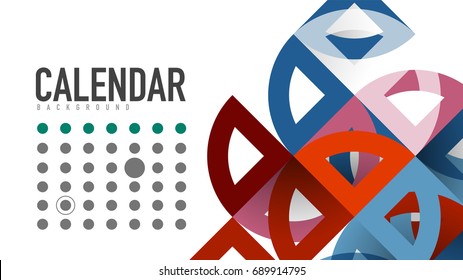 Business presentation geometric template. Digital technology layout, brochure or flyer concept or geometrical web banner background