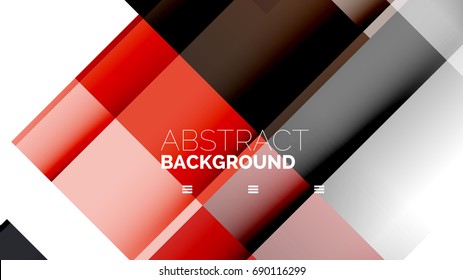 Business presentation geometric template. Digital technology layout, brochure or flyer concept or geometrical web banner background