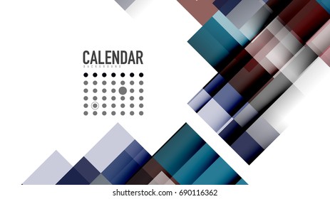 Business presentation geometric template. Digital technology layout, brochure or flyer concept or geometrical web banner background
