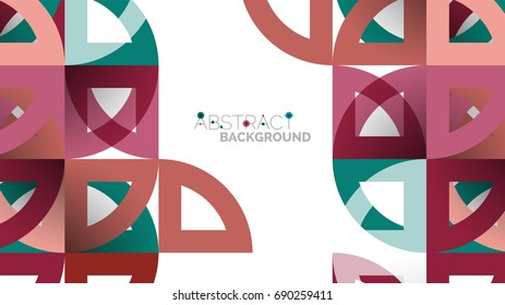 Geometrische Vorlage für Geschäftspräsentationen. Gestaltung der Digitaltechnik, Broschüre oder Flyer-Konzept oder geometrischer Hintergrund für Webbanner