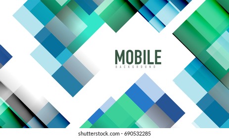 Plantilla geométrica de presentación empresarial. Diseño de tecnología digital, concepto de folleto o folleto o fondo geométrico de banner web