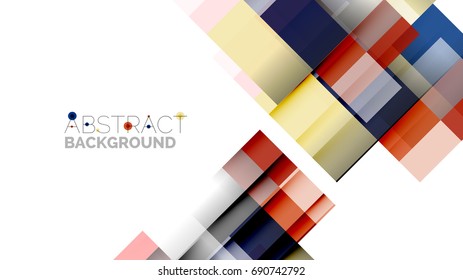 Geometrische Vorlage für Geschäftspräsentationen. Gestaltung der Digitaltechnik, Broschüre oder Flyer-Konzept oder geometrischer Hintergrund für Webbanner