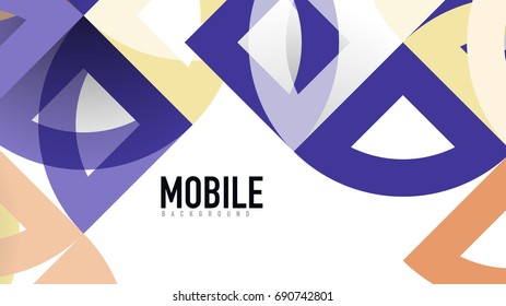Geometrische Vorlage für Geschäftspräsentationen. Gestaltung der Digitaltechnik, Broschüre oder Flyer-Konzept oder geometrischer Hintergrund für Webbanner