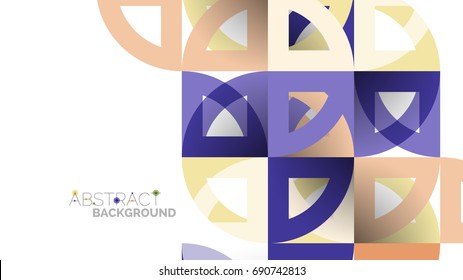 Business presentation geometric template. Digital technology layout, brochure or flyer concept or geometrical web banner background