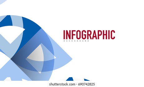 Business presentation geometric template. Digital technology layout, brochure or flyer concept or geometrical web banner background