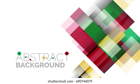 Business presentation geometric template. Digital technology layout, brochure or flyer concept or geometrical web banner background