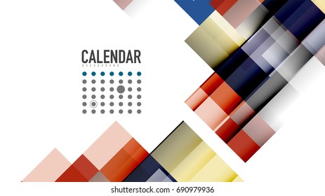 Business presentation geometric template. Digital technology layout, brochure or flyer concept or geometrical web banner background