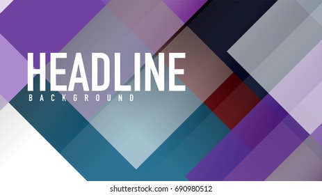 Business presentation geometric template. Digital technology layout, brochure or flyer concept or geometrical web banner background
