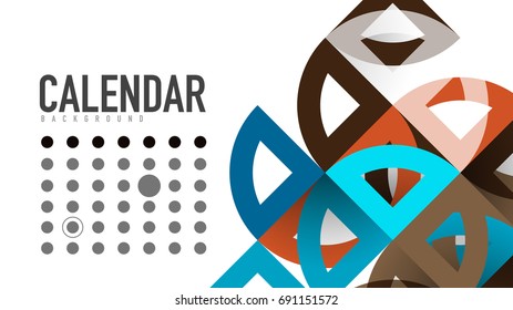 Business presentation geometric template. Digital technology layout, brochure or flyer concept or geometrical web banner background