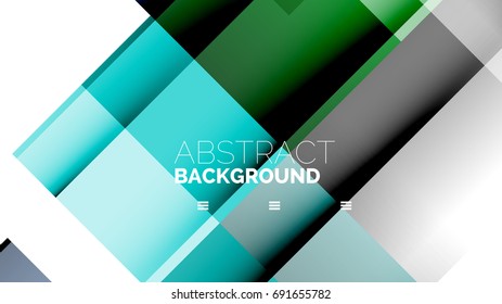 Business presentation geometric template. Digital technology layout, brochure or flyer concept or geometrical web banner background