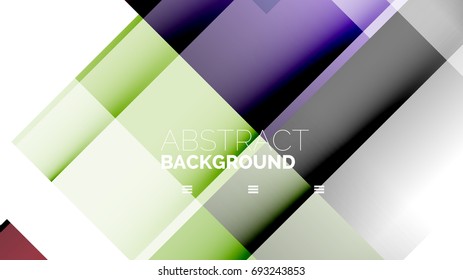 Business presentation geometric template. Digital technology layout, brochure or flyer concept or geometrical web banner background