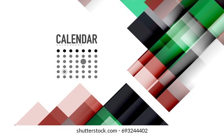 Plantilla geométrica de presentación empresarial. Diseño de tecnología digital, concepto de folleto o folleto o fondo geométrico de banner web