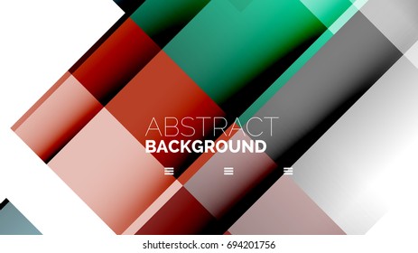 Business presentation geometric template. Digital technology layout, brochure or flyer concept or geometrical web banner background