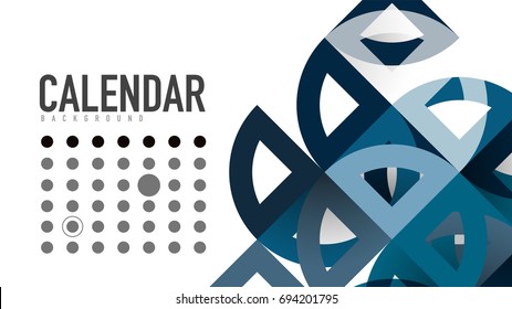 Business presentation geometric template. Digital technology layout, brochure or flyer concept or geometrical web banner background