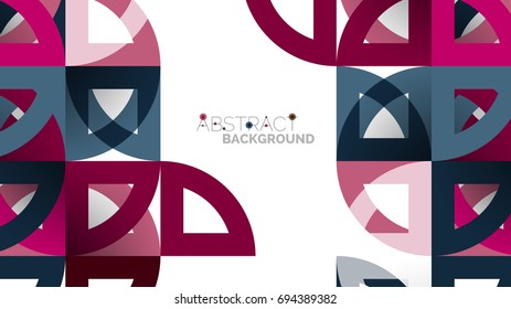 Geometrische Vorlage für Geschäftspräsentationen. Gestaltung der Digitaltechnik, Broschüre oder Flyer-Konzept oder geometrischer Hintergrund für Webbanner