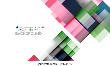 Business presentation geometric template. Digital technology layout, brochure or flyer concept or geometrical web banner background