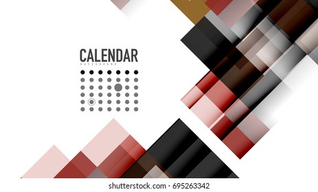 Business presentation geometric template. Digital technology layout, brochure or flyer concept or geometrical web banner background