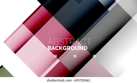 Business presentation geometric template. Digital technology layout, brochure or flyer concept or geometrical web banner background