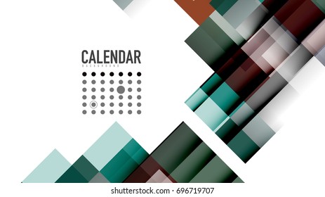 Business presentation geometric template. Digital technology layout, brochure or flyer concept or geometrical web banner background